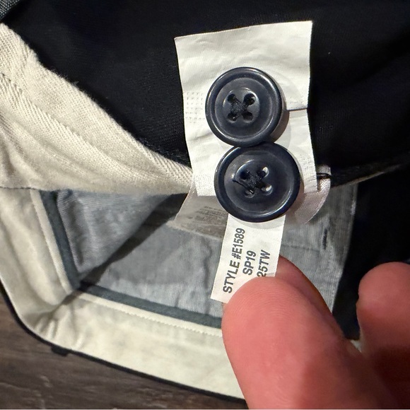 J.Crew Black Stretch Pants Slim Fit 30x30 - Picture 5 of 7